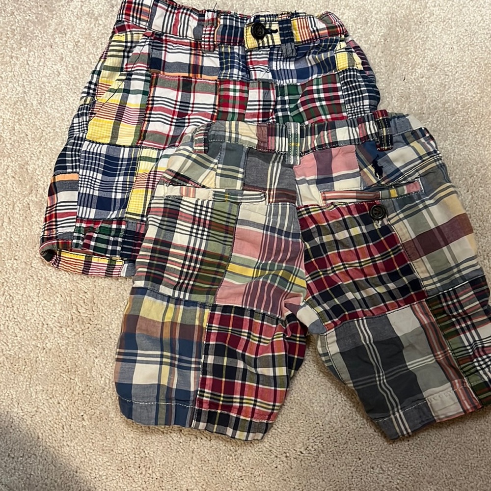Two pair of Ralph Lauren polo shorts